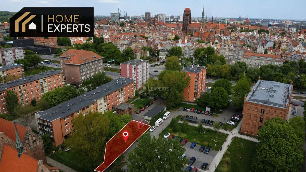 Samo centrum Gdańska!! Pod zabudowę wielorodzinną!